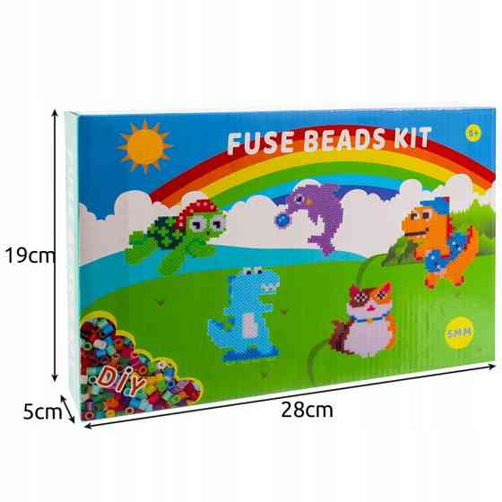 Набор Гладильных бусинок 6500 шт с ковриком Kruzzel (21207) Термомозаика Нововолынск