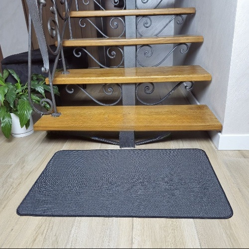 Килимок універсальний для підлоги Твіст 60*90см сірий Дариана Житомир - фото 4