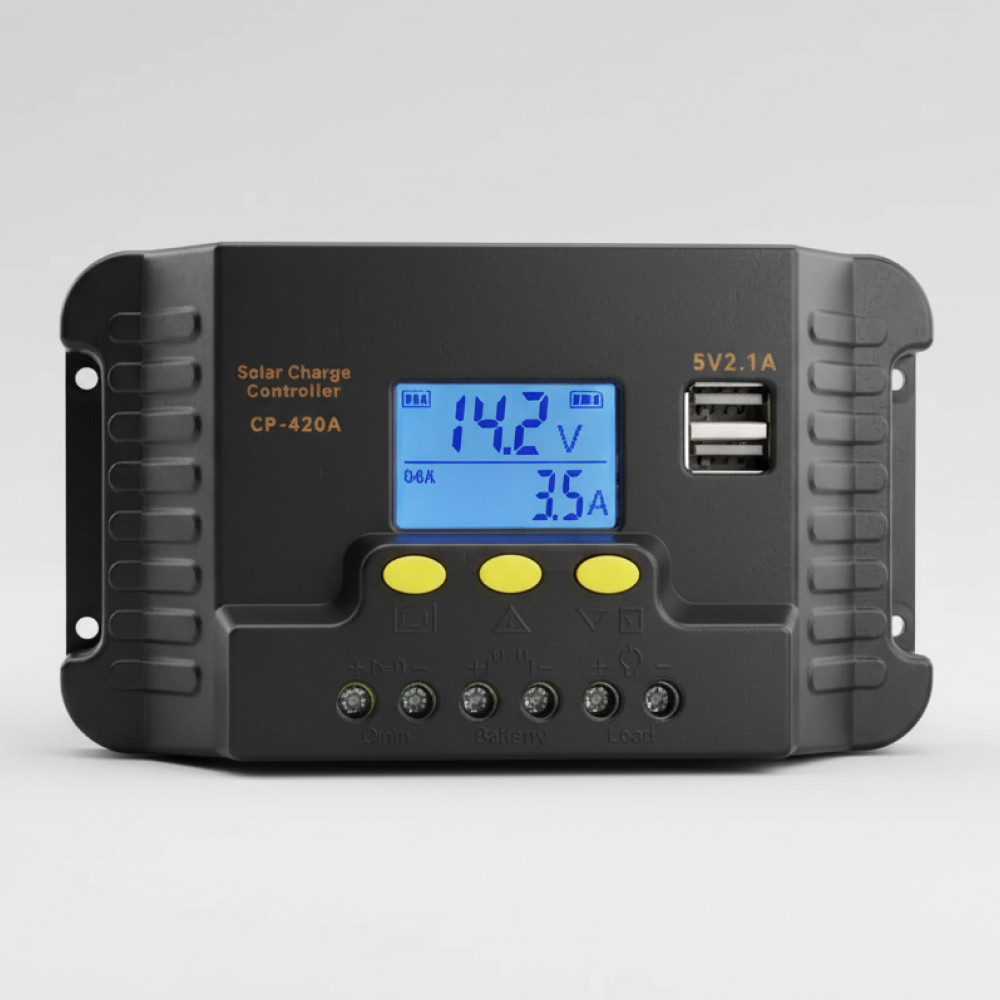Контролер сонячної панелі,20A,CP-420A SBR Київ - фото 1