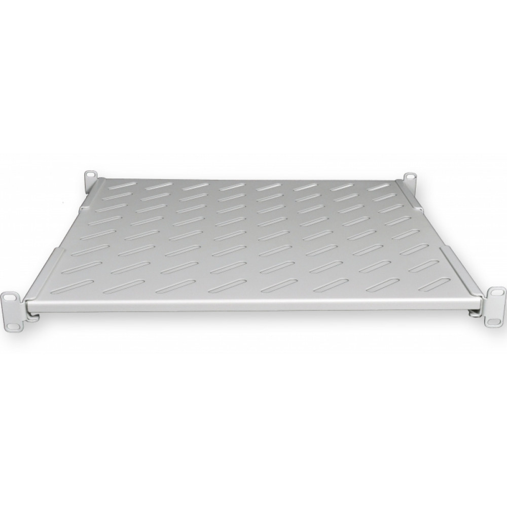 Полиця з чотирма точками кріплення CMS UA-SH4-450G 19" 1U 450 мм сіра Київ - фото 2