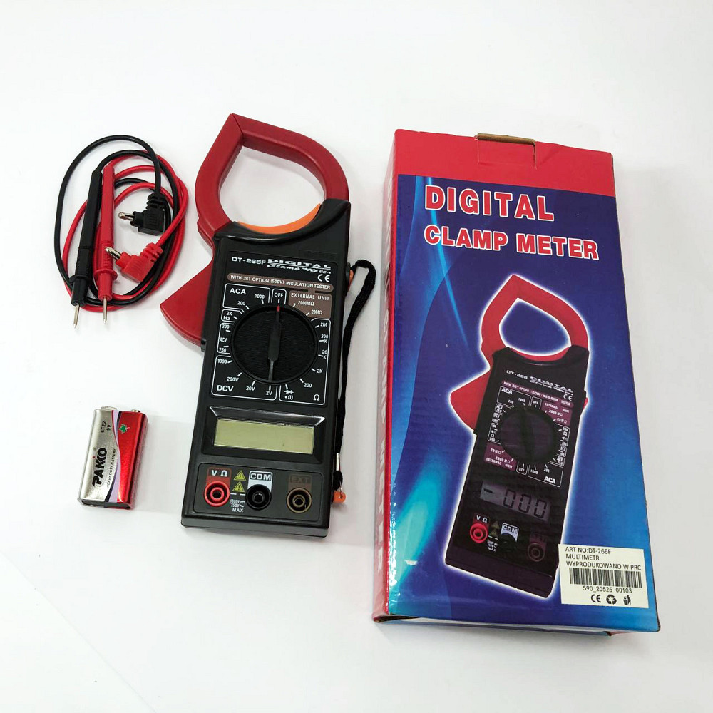 Мультиметр цифровой универсальный цифровой тестер DT-266F, Мультиметр с функцией измерения NM-59 Львов - изображение 15