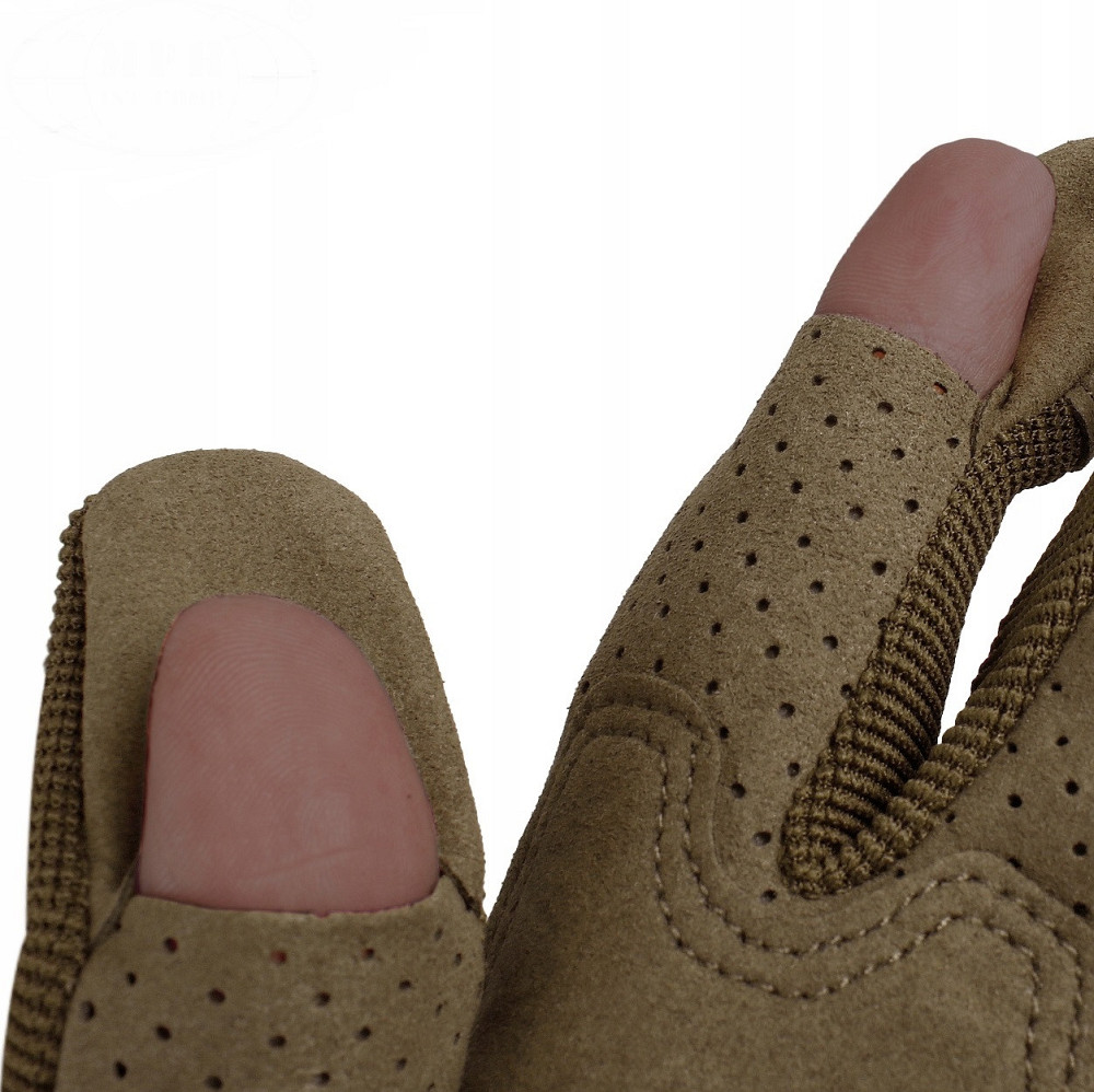 Тактические Защитные Перчатки всесезонные для стрельбы с липучкой MFH 