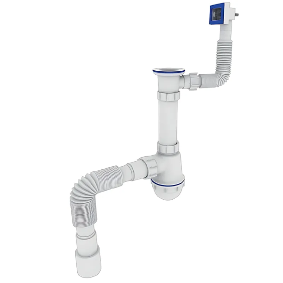 Сифон для кухні Zerix SK-04-А 1 1/2