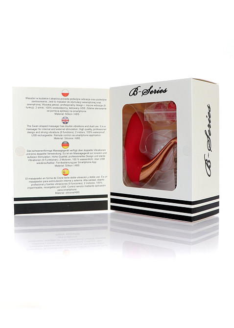 Вібростимулятор Swan massager, interchangeable heads - USB 9 Functions / APP Mobile Sex Aura Київ - фото 2