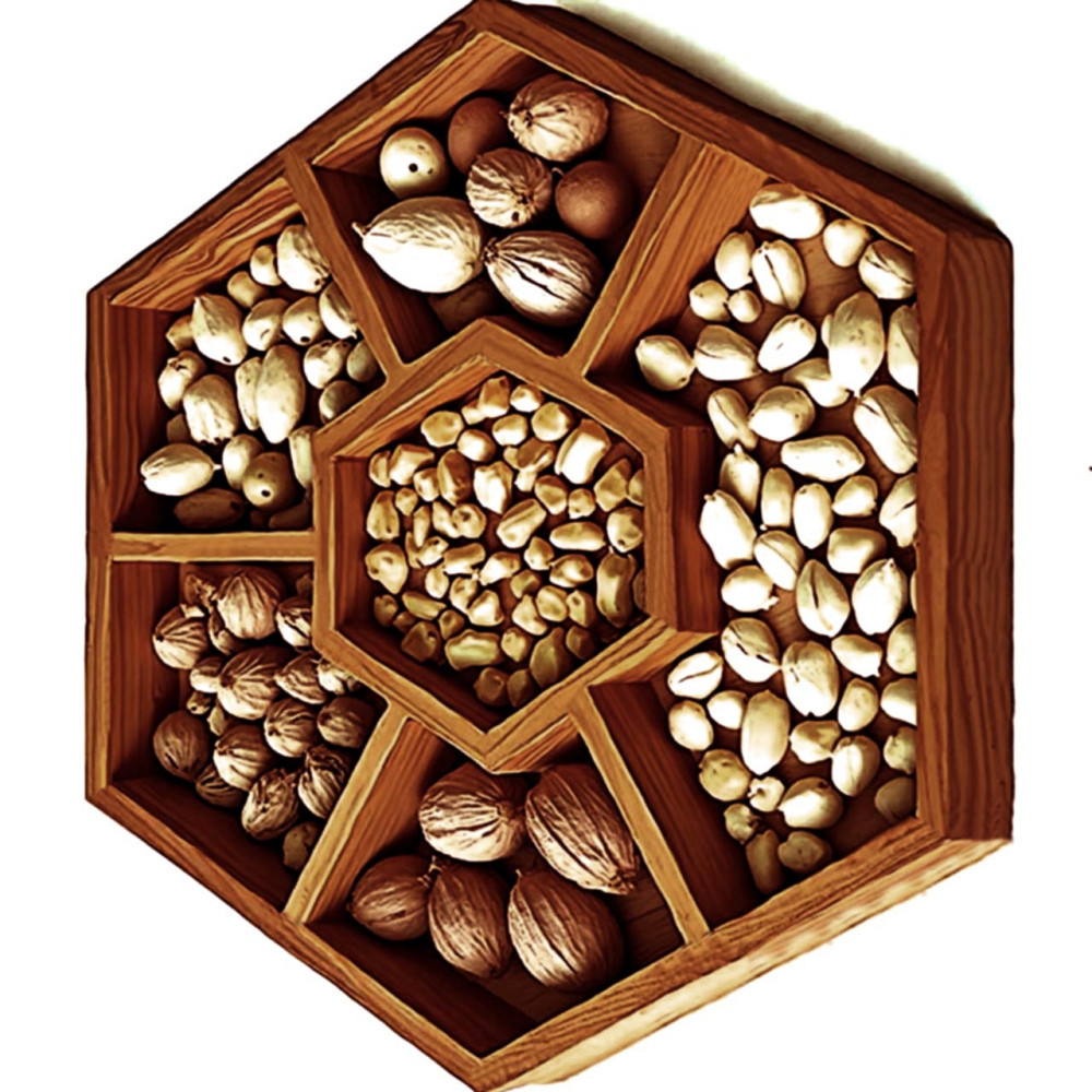 Менажница деревянная 