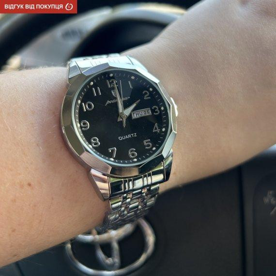 Мужские наручные часы Poedagar Tradition (Серебристые) Киев - изображение 6