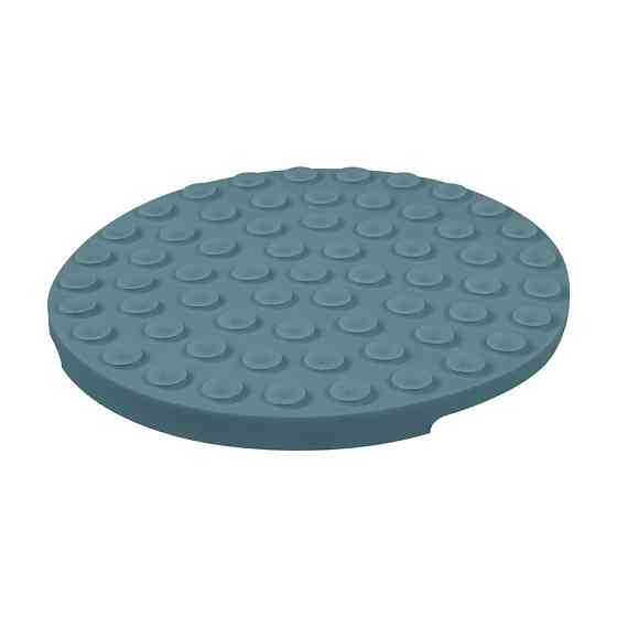 Коврик для слизивания и медленного питания WAUDOG Silicone, 211х211х30 мм, серый Киев