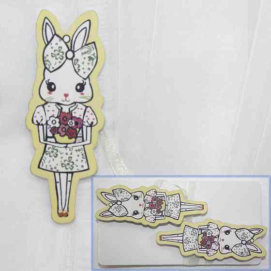 Магніти для штор і гардин (184м) Зайчик набір 2 шт Різнокольоровий (81-095) Київ