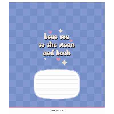 Зошит Школярик Cool phrases 12 аркушів клітинка (012-3350K) Вінниця