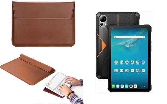 Чохол-конверт VitoCase для Fossibot DT1, DT1 Lite, з функцією підставки для планшета Коричневий Київ