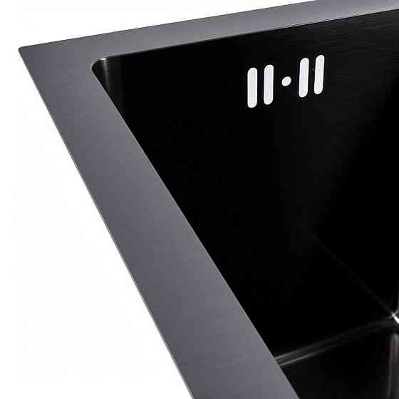 Кухонна мийка 25*40 PVD чорна VALESO Handmade (3,0/0,8) Коломыя