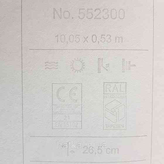 Шпалери флізелінові екологічно чисті Rasch Salisbury 0.53х10 листя гілки маленькі чорні на темно сірому Київ