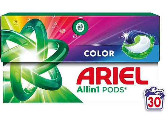 Капсули для прання 30шт Pods All-in-1 Color Для кольорового ТМ ARIEL Київ