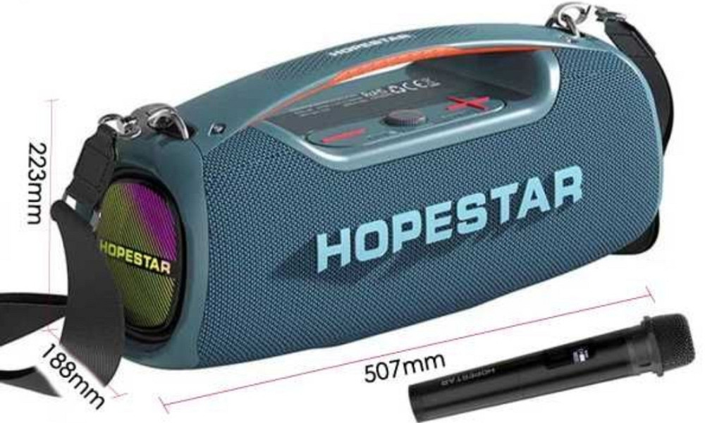 Bluetooth колонка HOPESTAR A60 100W с микрофоном. Киев - изображение 4