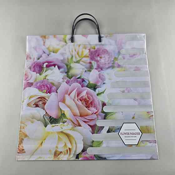 Поліетиленовий пакет (40х40) з пластиковою ручкою "Парадис" (10 шт.) Харків