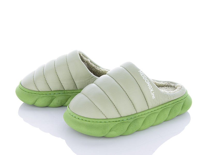 Тапки женские зеленый 36/37 Одесса - изображение 2