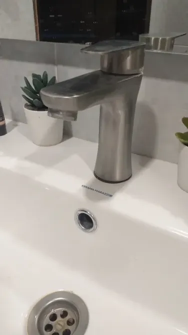 Змішувач для умивальника Mixxus NEO-001 нержавійка (SS2840) Чернівці - фото 7