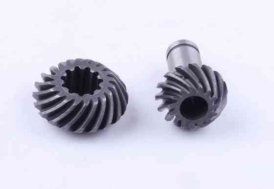 Пара шестеренчатая редуктора Z-4 (квадрат), к-т: вал, шестерня для бензокосы Мукачево