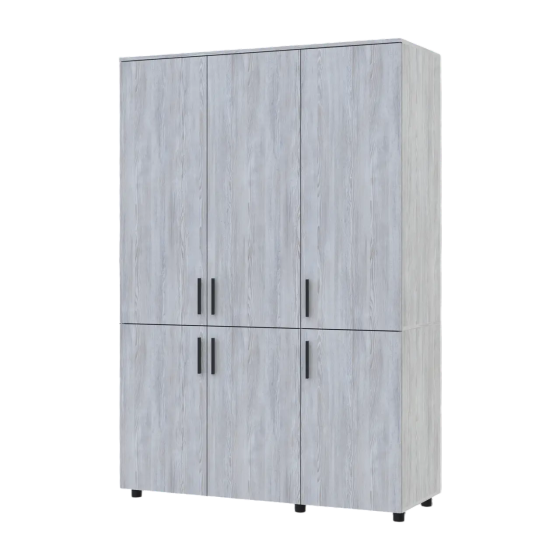 Шафа для одягу Doros Торн Сосна Натті 3 ДСП (штанга) 135х51.6х200 (DRS-012079) Львів