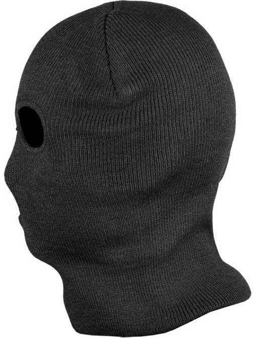Універсальна Тактична Балаклава зимова з 3 отворами Mil-Tec від Sturm (12114002) Black Нововолинськ - фото 5