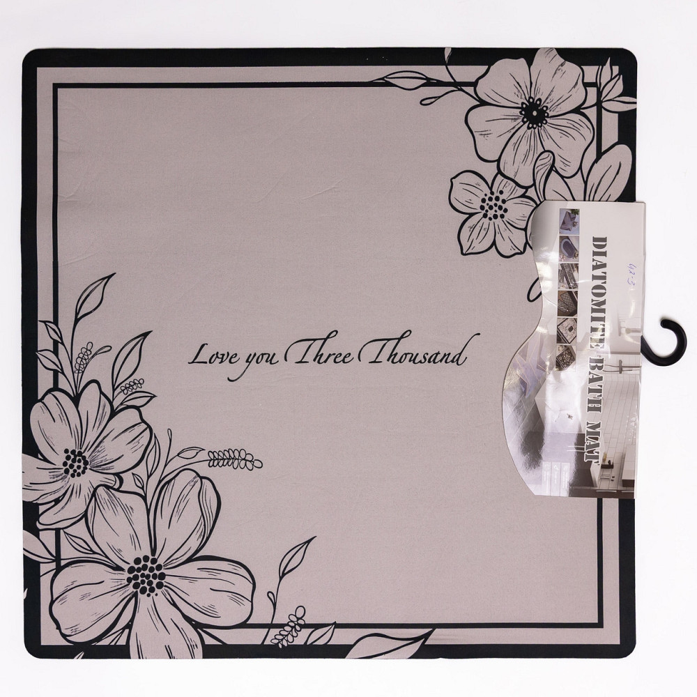 Jiamat Килимок діатомітовий Love you Three Thousand 58*58 см універсальний HP-42-3 Коломия - фото 3