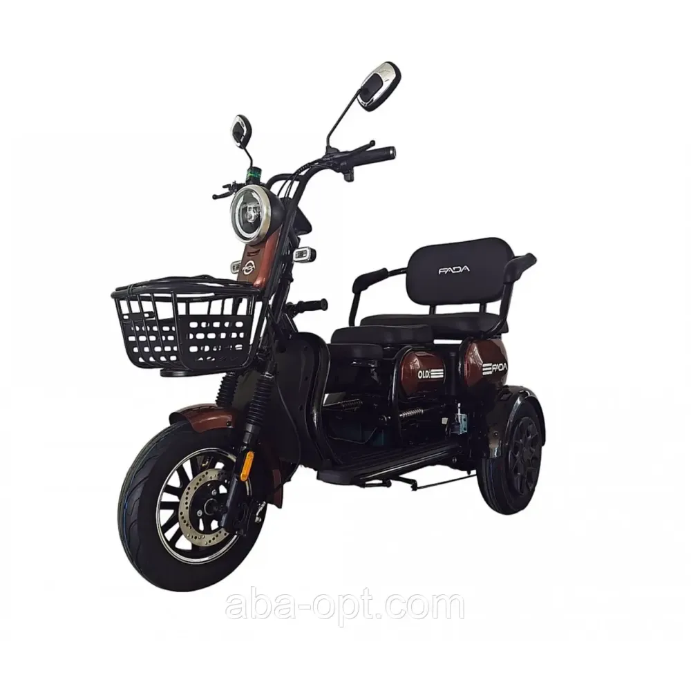 Електротрайк FADA OLDi MAX 1100W-72V-20Ah шини 10" купити в інтернет-магазині Одеса - фото 6