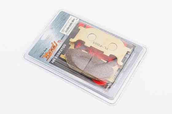 Гальмівні колодки (дискові) Yamaha SR125 / FZ6 / YP 250 / MAJESTY 250 / XVS -1100 / TZR 150 R / CP 250 / XVS -1100 / FZ6 / TDR 125 к-кт жовті Київ