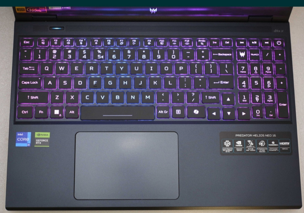 Ноутбук ACER Predator Helios Neo 16* IPS 165Hz. i9- 14900HX 16Gb. 1TB RTX4060 8Gb. Харків - фото 3