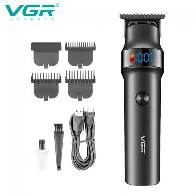 Универсальная Машинка для стрижки VGR V991  4 сменные насадки для регулировки длины, на аккумуляторе Одесса - изображение 1