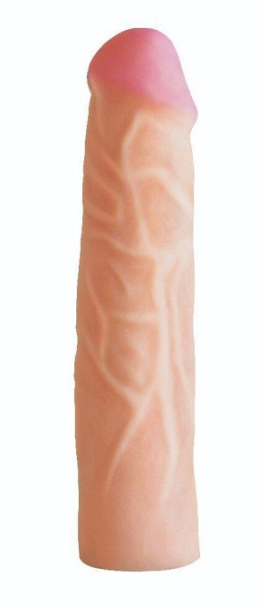 Насадка для страпона телесная EGZO Ciberskin NSTR09 ( 21 см х 4,7 см ) Sex Aura Киев - изображение 3