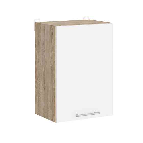 Кухонний модуль верхній Еверест Еко 400 дуб сонома/німфея альба (білий) 40х30х58 см (DTM-071013) Дніпро