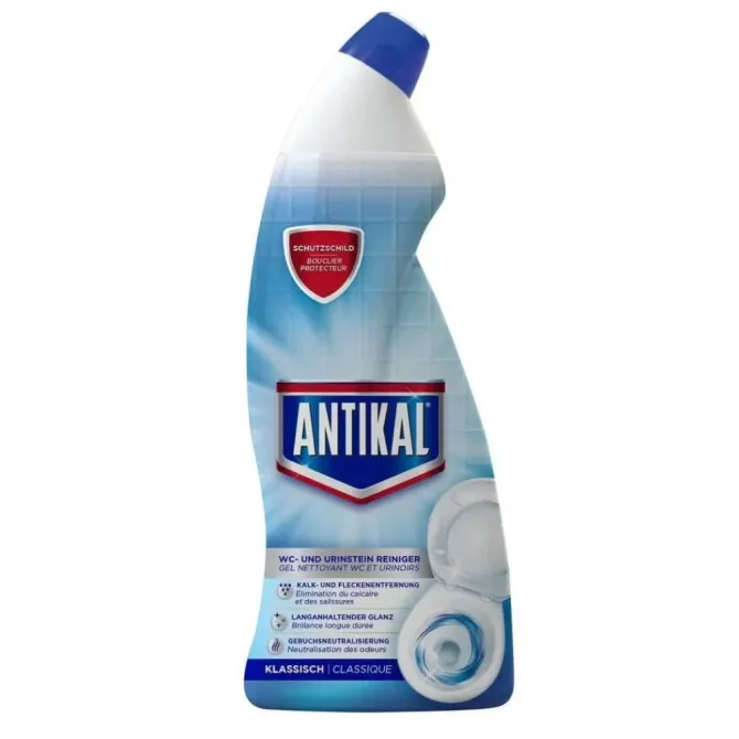 Засіб для догляду за унітазом Antikal Gel Nettoyant WC Classique, 750 мл Львів - фото 1