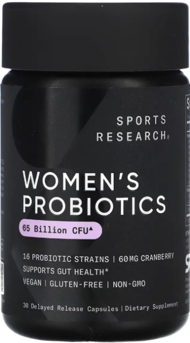 Пробіотики для жінок Sports Research Daily Women's Probiotics 65 Billion CFU 30 розт капс Київ - фото 3