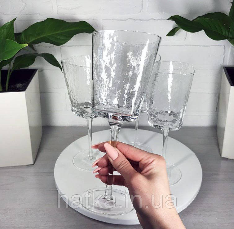 Келих "Прозорий траянгл" 350 мл прозорий Київ - фото 3