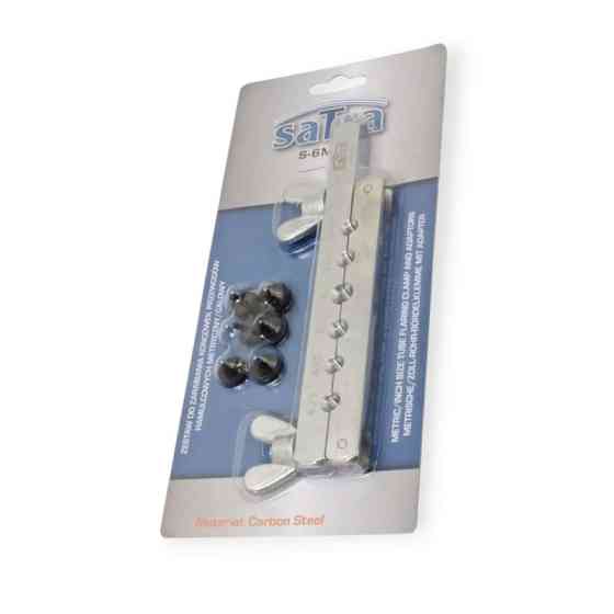 Затискачі та адаптери для розвальцювання труб. 4,75(2), 5, 6 мм, З/16(2) сіра Мукачево