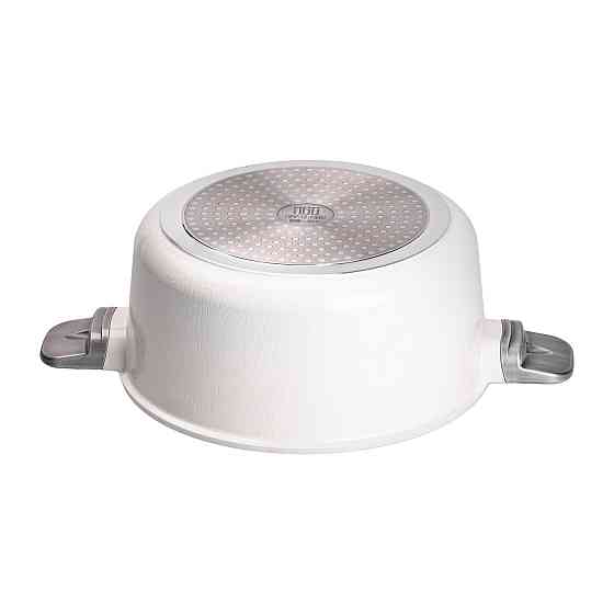 MGC Алюмінієва каструля з керамічним покриттям антипригарним 6.9 л Ø 28 см білий MGC HP-4-454W Київ