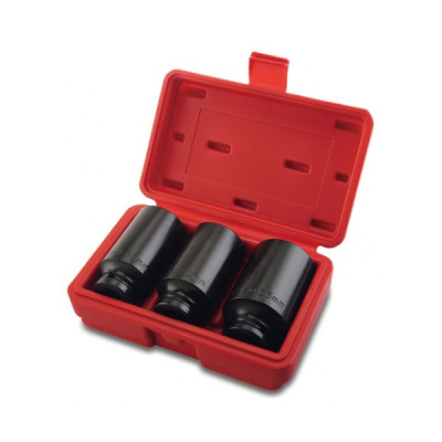 Набір головок Toptul ударних довгих для ступичних гайок 1/2" (GDAI0303) Вінниця - фото 1