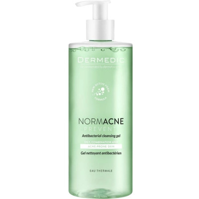 Гель для вмивання Dermedic Normacne Антибактеріальний 500 мл (5901643175726) Вінниця - фото 1