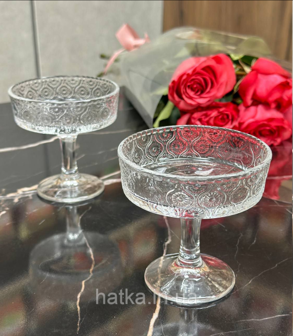 Набір келихів-креманок 6 шт. для мартіні та шампанського"Делайт-2" 195 мл 102-1706 Київ - фото 3