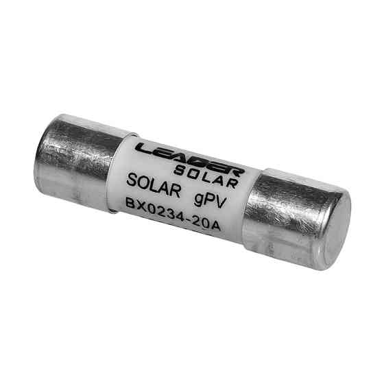 Плавкий запобіжник 20A 1000V Leader BX0234 для сонячних панелей (42-00215) Киев