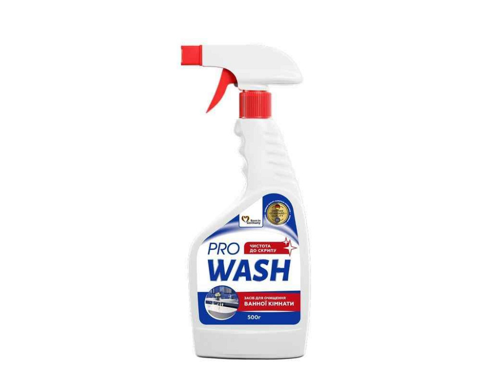Засіб для чищення ванних кімнат та сантехніки 500мл тригер ТМ PRO WASH Київ - фото 1