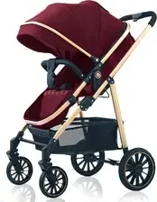 Дитяча коляска Startech Wózek Dziecięcy 3 W 1 - 747-9 Wysoka Pozycja Siedząca Rama Ze Stali Nierdzewnej Składany Do Podróży 20Kg Київ