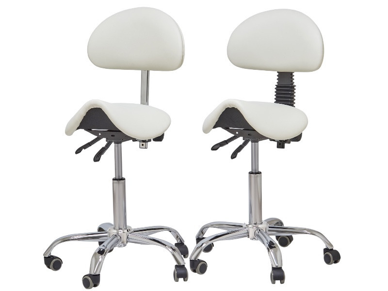 Стул-седло для мастера 1037-6, 3 регулировки Черный Киев - изображение 4