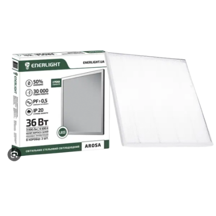 LED Світильник стельовий 36W 4000К AROSA36SMD80N Enerlight Житомир