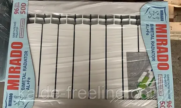 Биметаллический радиатор для отопления 