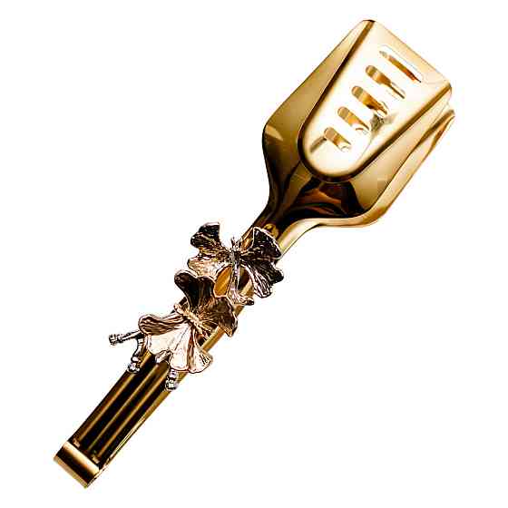 Кухонні металеві щипці для м'яса та риби Золотисті Київ