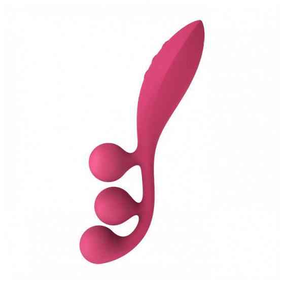Универсальный вибратор Satisfyer Tri Ball 1, 3 мотора, гнется Sex Aura Киев
