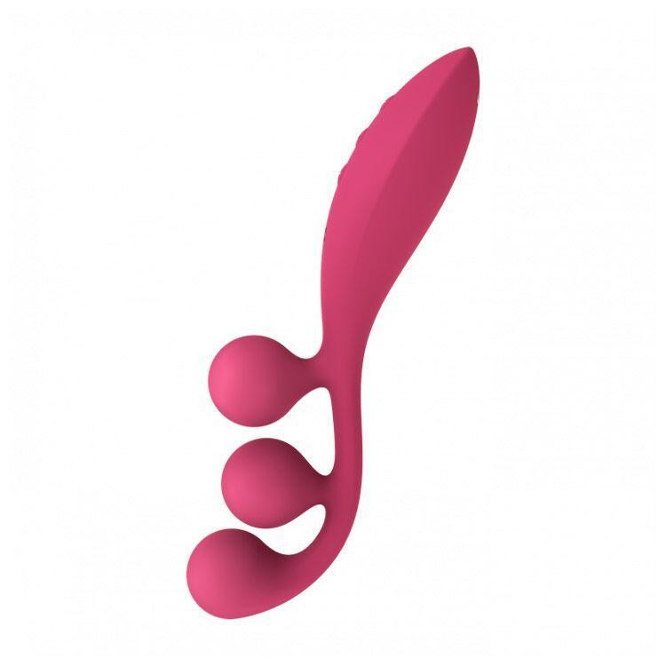 Универсальный вибратор Satisfyer Tri Ball 1, 3 мотора, гнется Sex Aura Киев - изображение 3