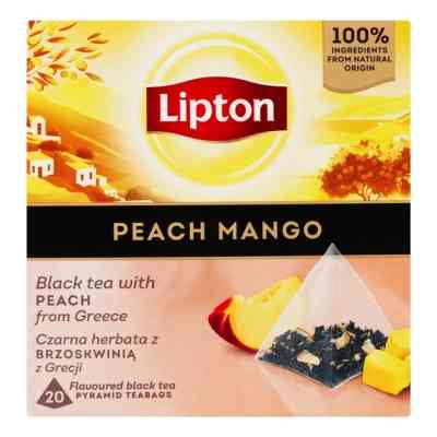 Чай Lipton чорний "Peach mango" 20 пакетиків (5063270110942) Вінниця