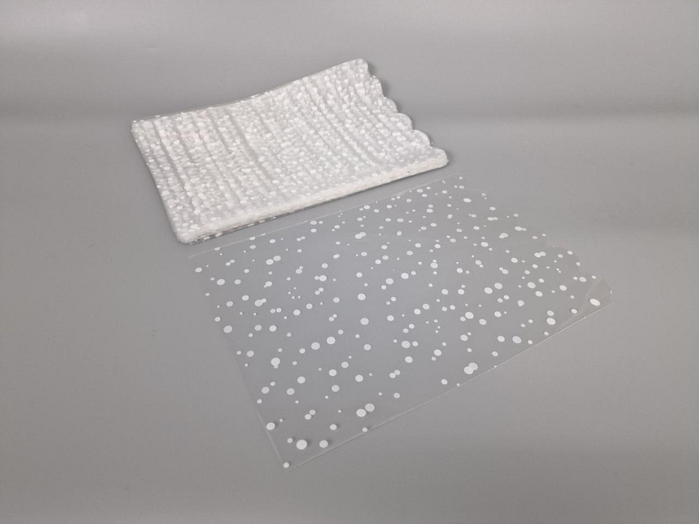 Пакет з малюнком для пакування подарунків (20*30) No382 (5) (ажурний) "Конфеті" (100 шт) Харків - фото 2